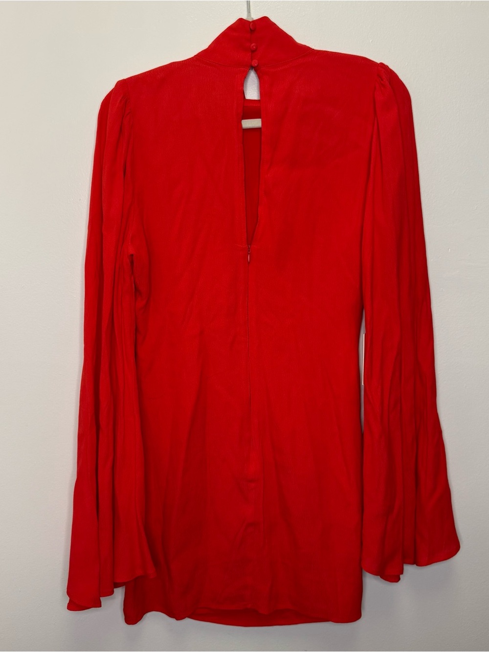 YLLW Yellow the Label Raya Red Dress Large Mini - Picture 11 of 13